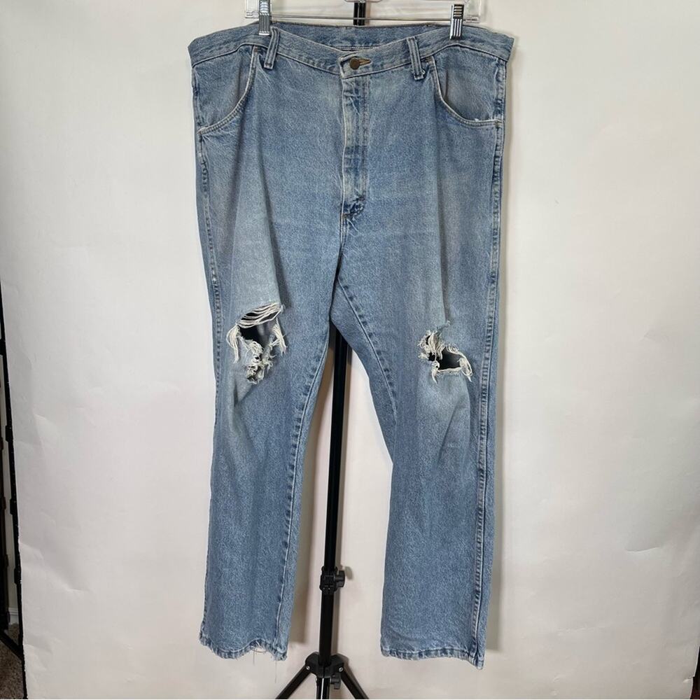 Rustler Blue Denim Jeans Size 40 X 30 Men’s